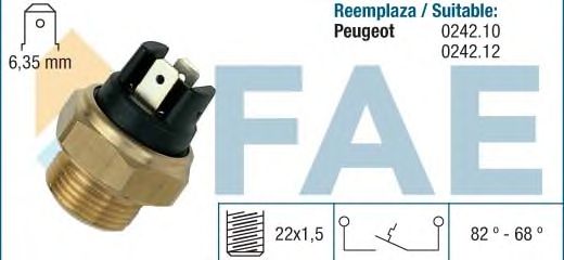 Датчик включения вентилятора FAE 37350