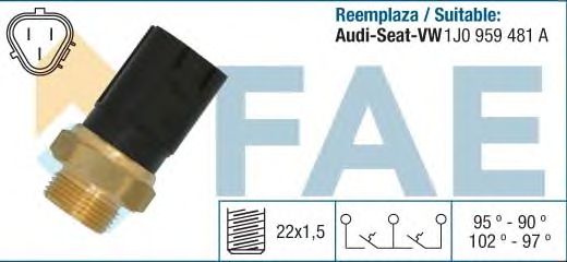 Датчик включения вентилятора FAE 38185