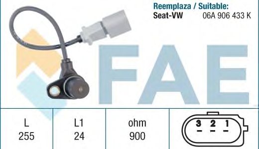 Датчик импульсов FAE 79050 (датчик частоты вращения)