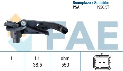 Датчик импульсов FAE 79101 (датчик частоты вращения)