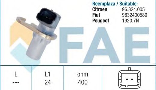 Датчик импульсов FAE 79116 (датчик частоты вращения)