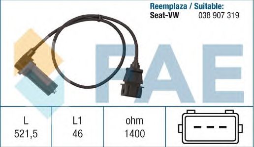 Датчик импульсов FAE 79066 (датчик частоты вращения)