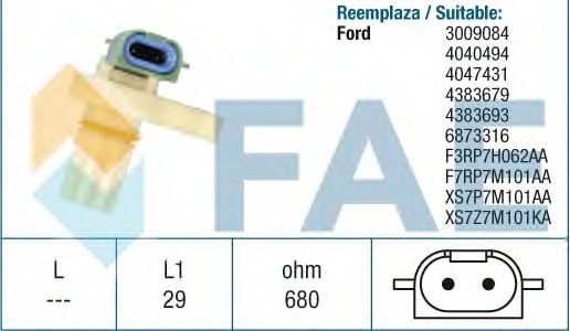 Датчик импульсов FAE 79087 (датчик частоты вращения)