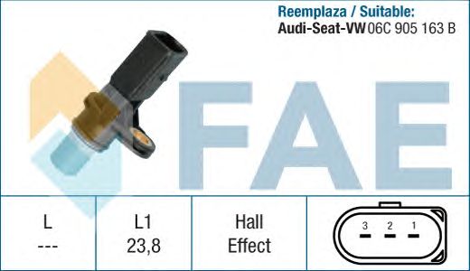 Датчик импульсов FAE 79173 (датчик частоты вращения)