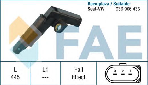 Датчик импульсов FAE 79178 (датчик частоты вращения)