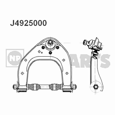 Рычаг подвески NIPPARTS J4925000