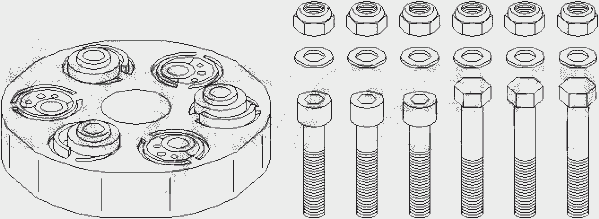 Карданный шарнир TOPRAN 400 237