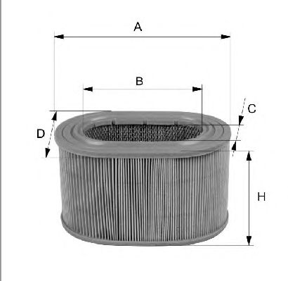 Воздушный фильтр WIX FILTERS WA9443