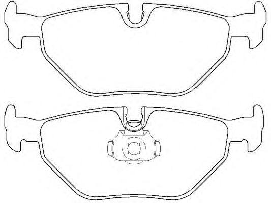 Тормозные колодки TEXTAR 2169103