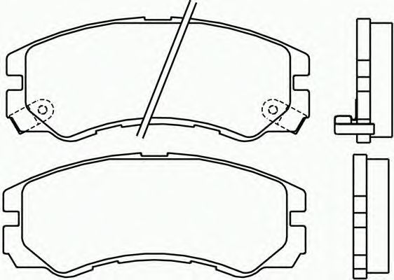 Тормозные колодки TEXTAR 2184501