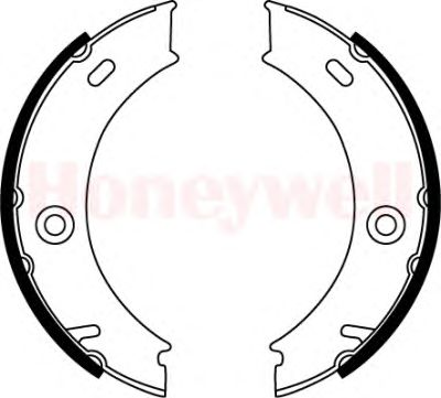 Тормозные колодки ручника JURID 362420J