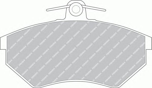 Тормозные колодки FERODO FDB774