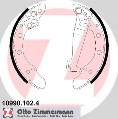 Тормозные колодки ZIMMERMANN 10990.102.4