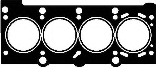 Прокладка головки блоку циліндрів (ГБЦ) GLASER H50231-00