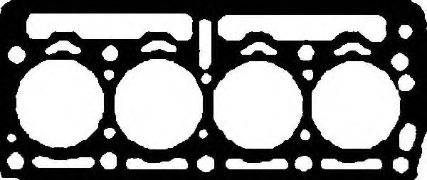 Прокладка головки блока цилиндров (ГБЦ) GLASER H50276-00