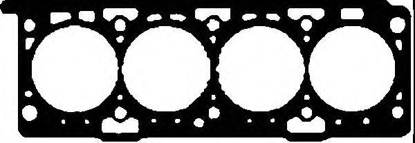Прокладка головки блока цилиндров (ГБЦ) GLASER H50763-00