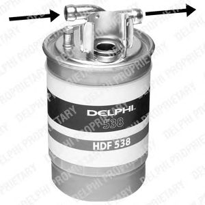 Топливный фильтр DELPHI HDF538