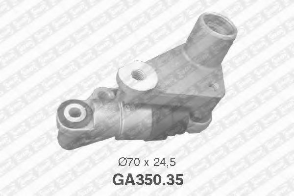 Натяжной ролик поликлинового ремня SNR GA350.35