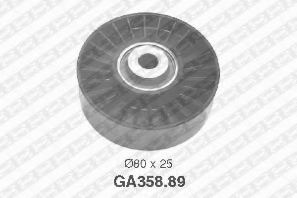 Направляющий / паразитный ролик поликлинового ремня SNR GA358.89
