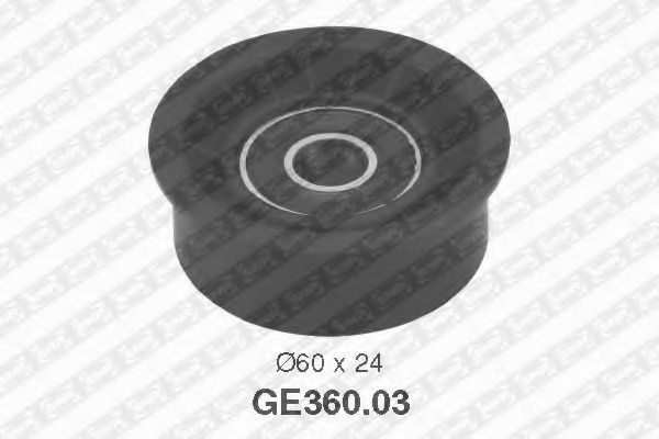 Направляющий / паразитный ролик ремня ГРМ SNR GE360.03