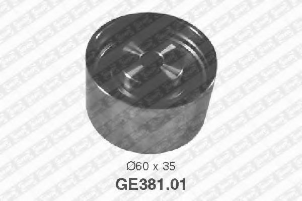 Направляющий / паразитный ролик ремня ГРМ SNR GE381.01