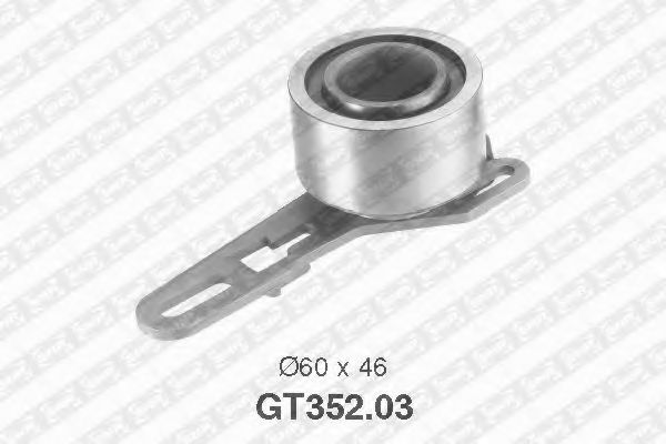 Натяжной ролик ремня ГРМ SNR GT352.03