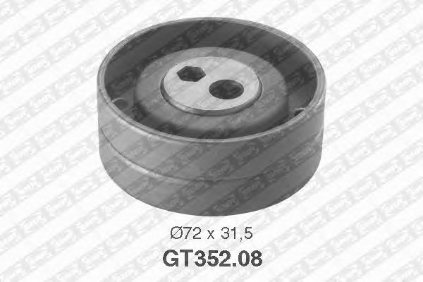 Натяжной ролик ремня ГРМ SNR GT352.08