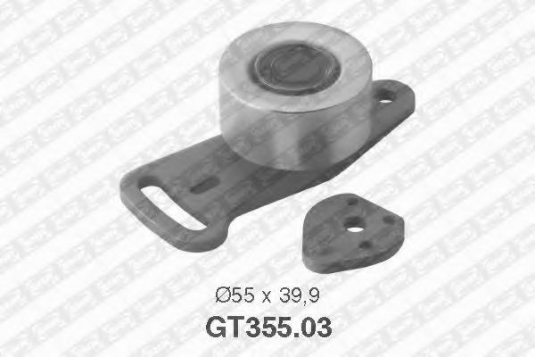 Натяжной ролик ремня ГРМ SNR GT355.03
