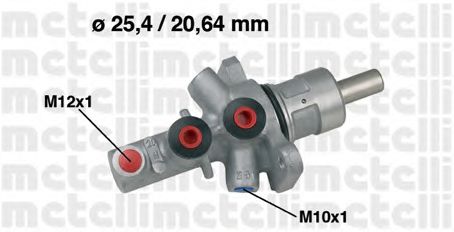 Головний гальмівний циліндр METELLI 05-0561