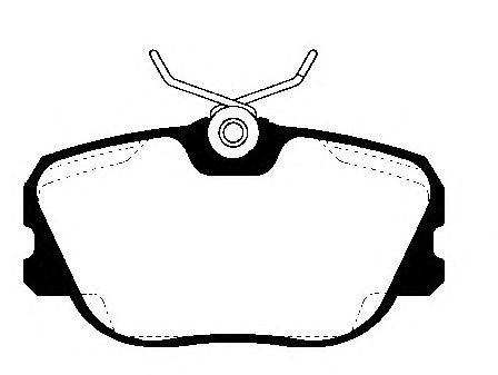 Тормозные колодки NK 224807