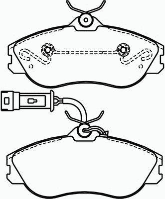 Тормозные колодки PAGID T5052