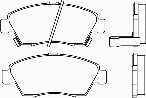 Тормозные колодки PAGID T3024