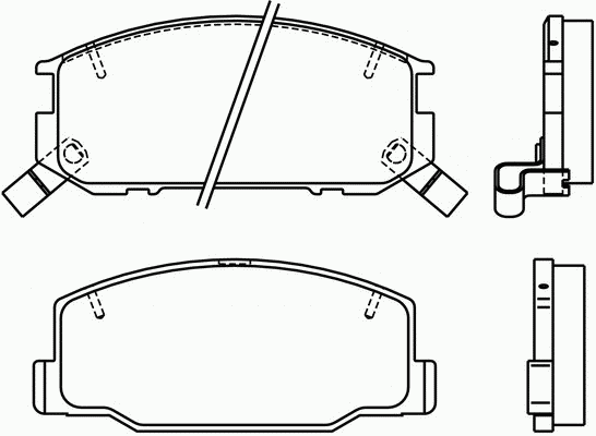 Тормозные колодки PAGID T1290
