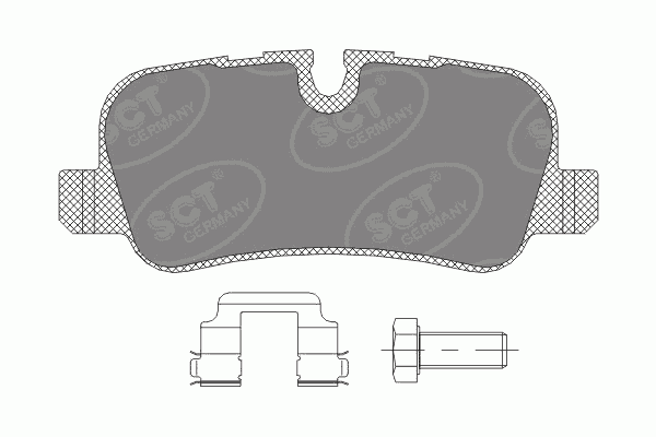 Тормозные колодки SCT SP 330