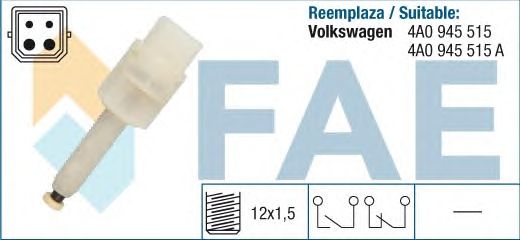 Выключатель фонаря сигнала торможения FAE 24565