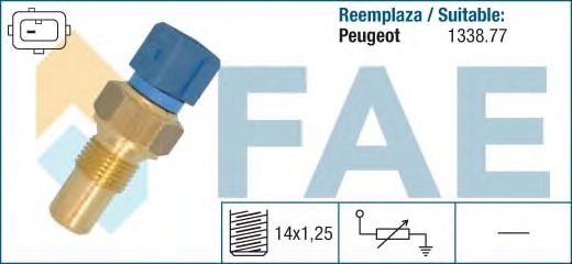 Датчик температуры охлаждающей жидкости FAE 32295