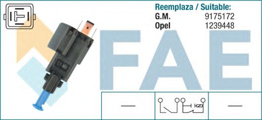 Выключатель фонаря сигнала торможения FAE 24518