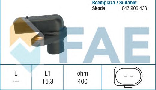 Датчик импульсов FAE 79130 (датчик частоты вращения)