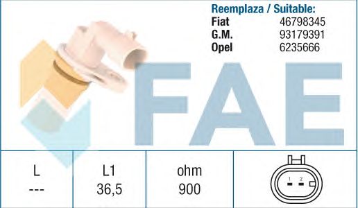 Датчик импульсов FAE 79170 (датчик частоты вращения)