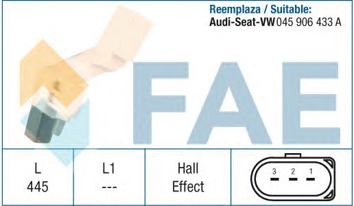 Датчик импульсов FAE 79177 (датчик частоты вращения)