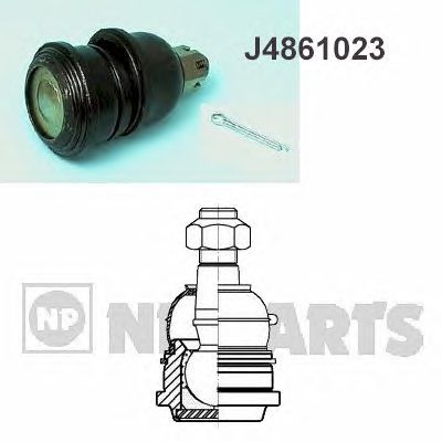 Шаровая опора NIPPARTS J4861023