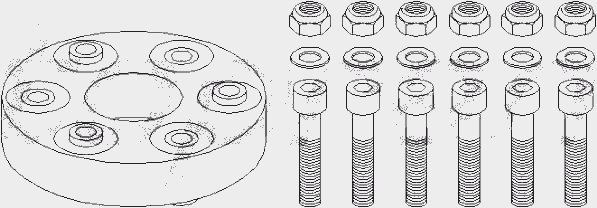 Карданный шарнир TOPRAN 400 236