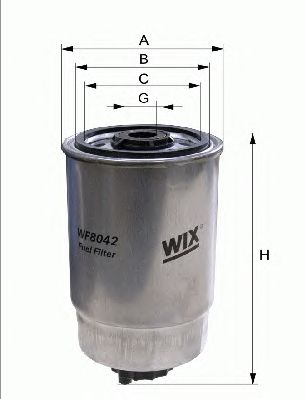 Топливный фильтр WIX FILTERS WF8318