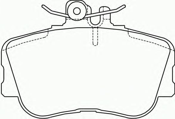 Тормозные колодки TEXTAR 2143905