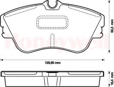 Тормозные колодки JURID 573050J
