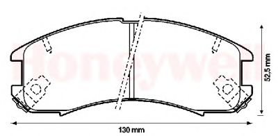 Тормозные колодки JURID 572317J