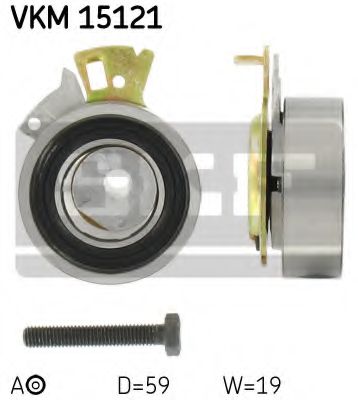 Натяжной ролик ремня ГРМ SKF VKM 15121
