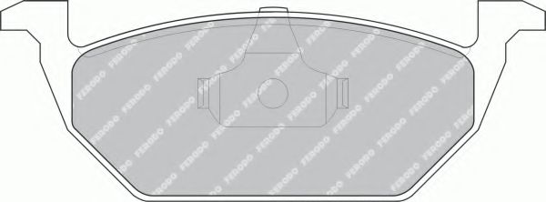 Тормозные колодки FERODO FDB1094