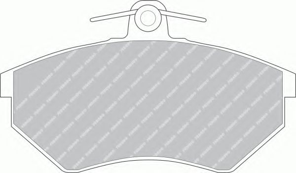 Тормозные колодки FERODO FDB775