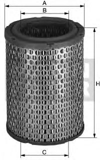 Повітряний фільтр MANN-FILTER C 19 416